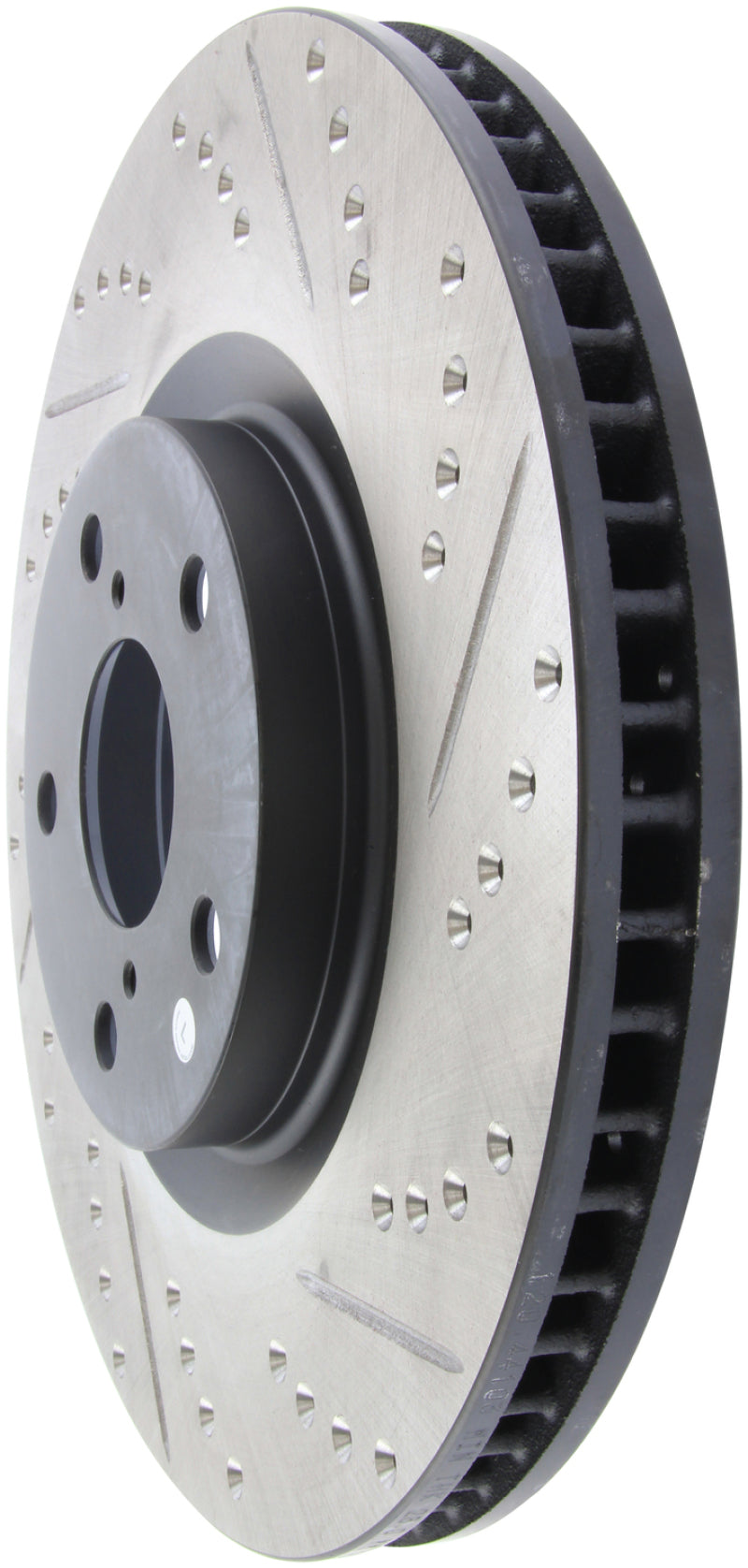 Stoptech 127.44103L 5/93-98 fits Toyota Supra Turbo Left Front Slotted & Drilled Rotor