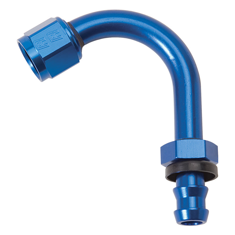 Russell 624270 Performance -8 AN Twist-Lok 120 Degree Hose End (1-1/4in Radius)