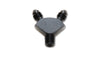 Vibrant 10818 -3AN x -3AN x 1/8in NPT Y-Adapter Fitting - Aluminum