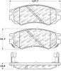 Stoptech 305.0549 91-94 Nissan Sentra Street Select Front Brake Pads