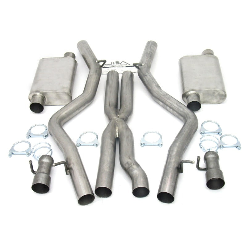 JBA 40-1665 08-14 fits Dodge Challenger SRT8 6.1L/6.4L 409SS Dual Rear Exit Cat-Back Exhaust