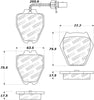 Stoptech 308.0839 Street Touring Brake Pads