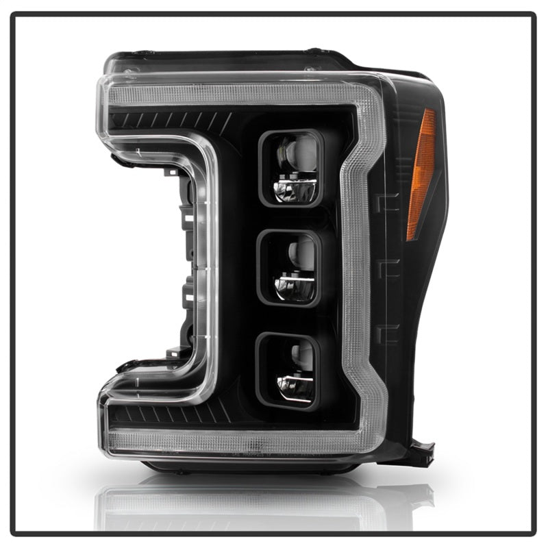 Spyder 5087430 fits Ford 17-18 F-250/F-350/F450 Full LED Headlights Chrome PRO-