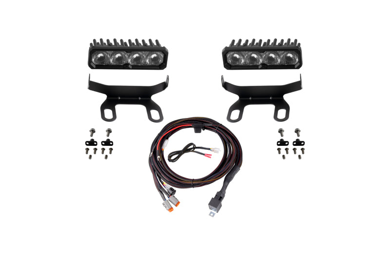 Diode Dynamics DD8859 2013-2018 Ram 1500 Ram Standard SS6 Sport LED Kit White Driving 6000K