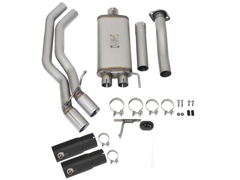 AFE 49-43081-B Exhausts 3in SS Cat-Back 15-16 fits Ford F-150 EcoBoost V6 2.7/3