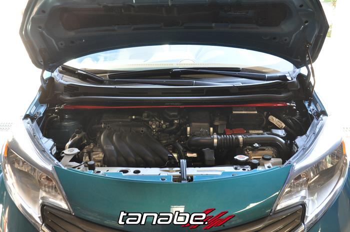 Tanabe TTB174F Sustec Front Strut Tower Bar 14 fits Nissan Versa Note