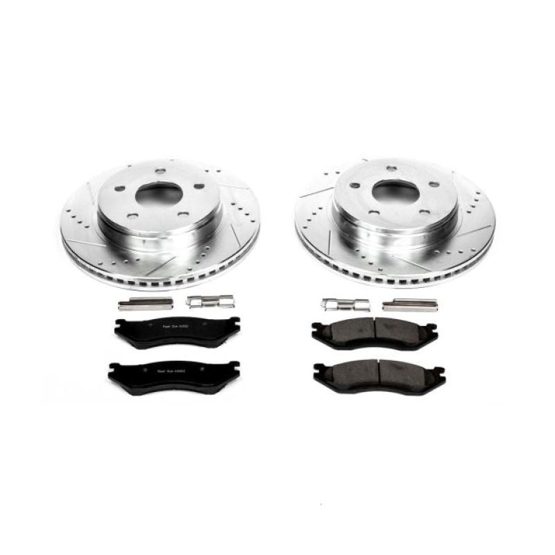 PowerStop K2167 fits Dodge 03-05 Ram 1500 Front Z23 Evolution Sport Brake Kit