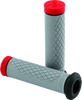 ProTaper 24878 Tri Density Full Diamond ATV Grips - Red