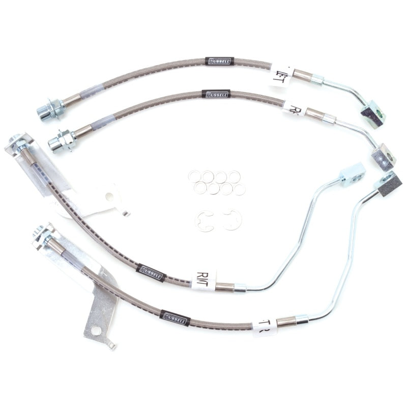 Russell 693210 Performance 99-04 fits Ford Mustang with Traction Control (Except Cobra) Brake Line Kit