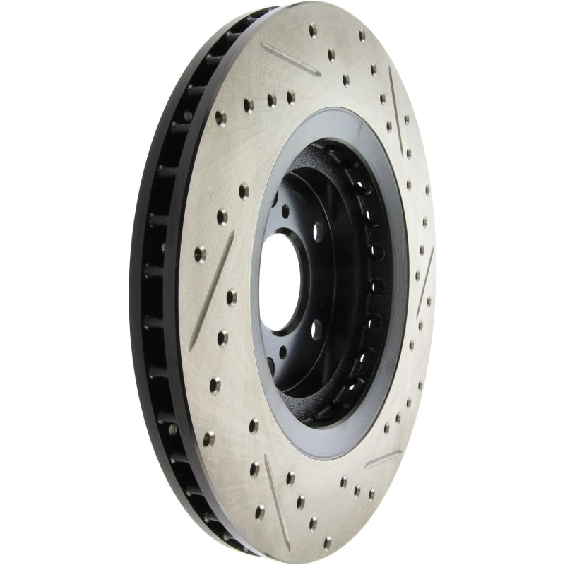 Stoptech 127.44158R Sport Drilled & Slotted Rotor - Front Right