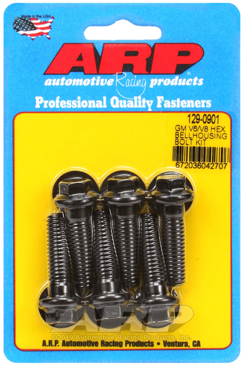 ARP 129-0901 fits GM V6/V8 Hex Bellhousing Bolt Kit