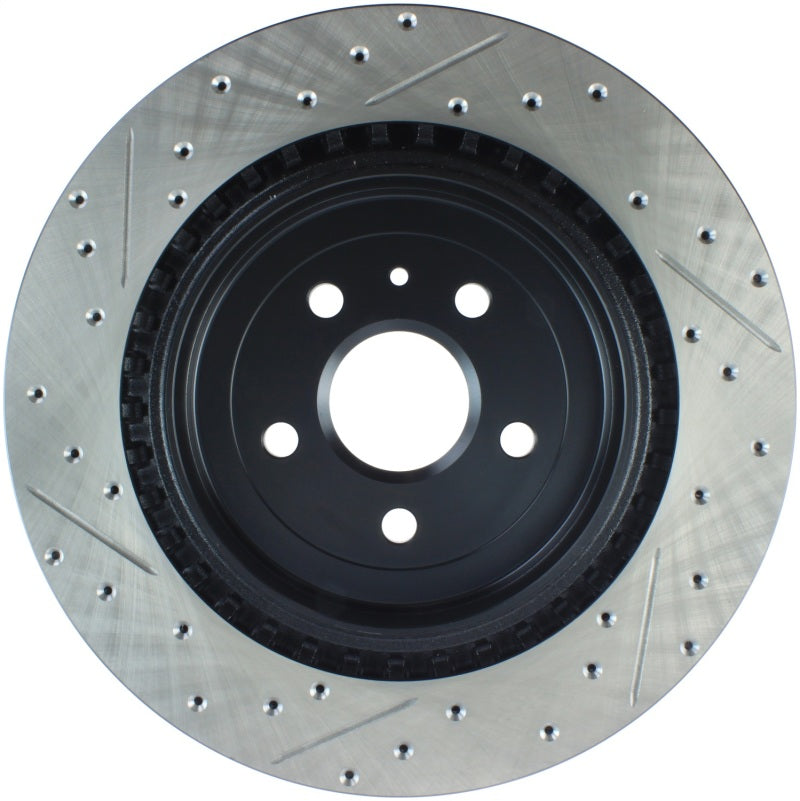 Stoptech 127.62119L Slotted & Drilled Sport Brake Rotor