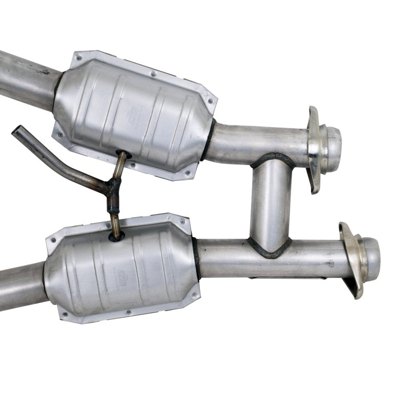 BBK 1563 Mustang 5.0 High Flow H Pipe With Catalytic Converters - 2-1/2