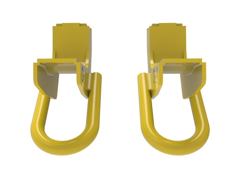 AFE 450-72T001-Y fits Toyota Tundra 2022 V6-3.5L (tt) Front Tow Hook Yellow
