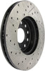 Stoptech 127.33110L Slotted & Drilled Sport Brake Rotor