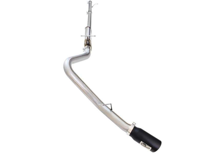 AFE 49-43076-B rce XP Exhaust 3in-3.5in SS Single Side Ext CB w/ Black Tip 99-0