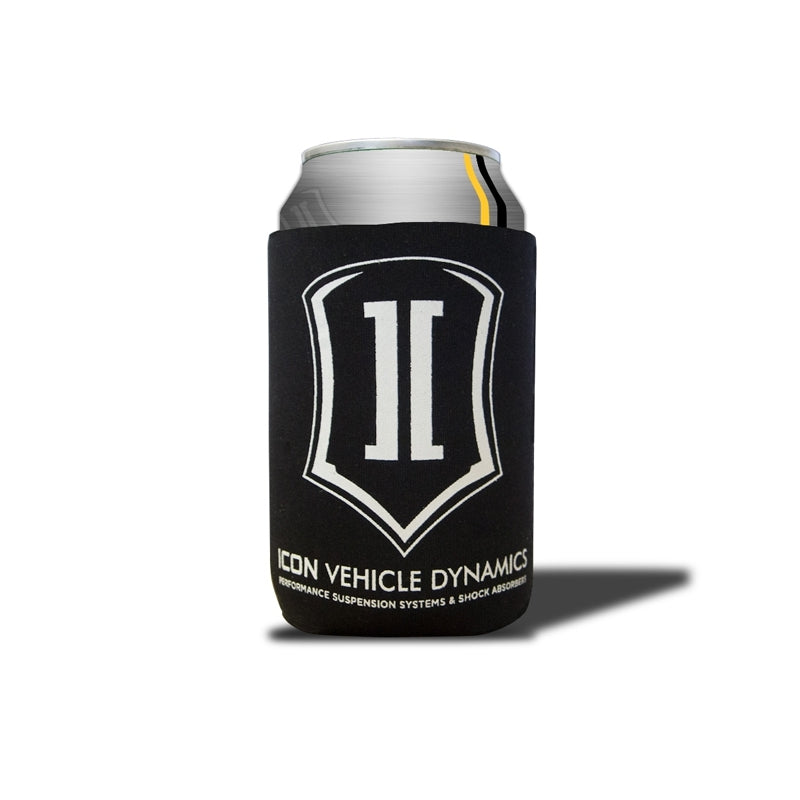 ICON ICON-KOOZIE Black Koozie w/Shield