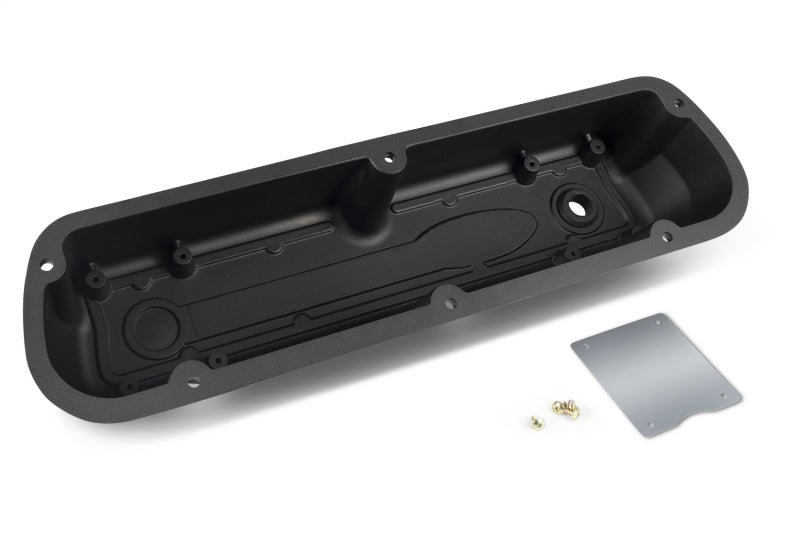 Ford Racing 302-003 Logo Die-Cast Black Valve Covers