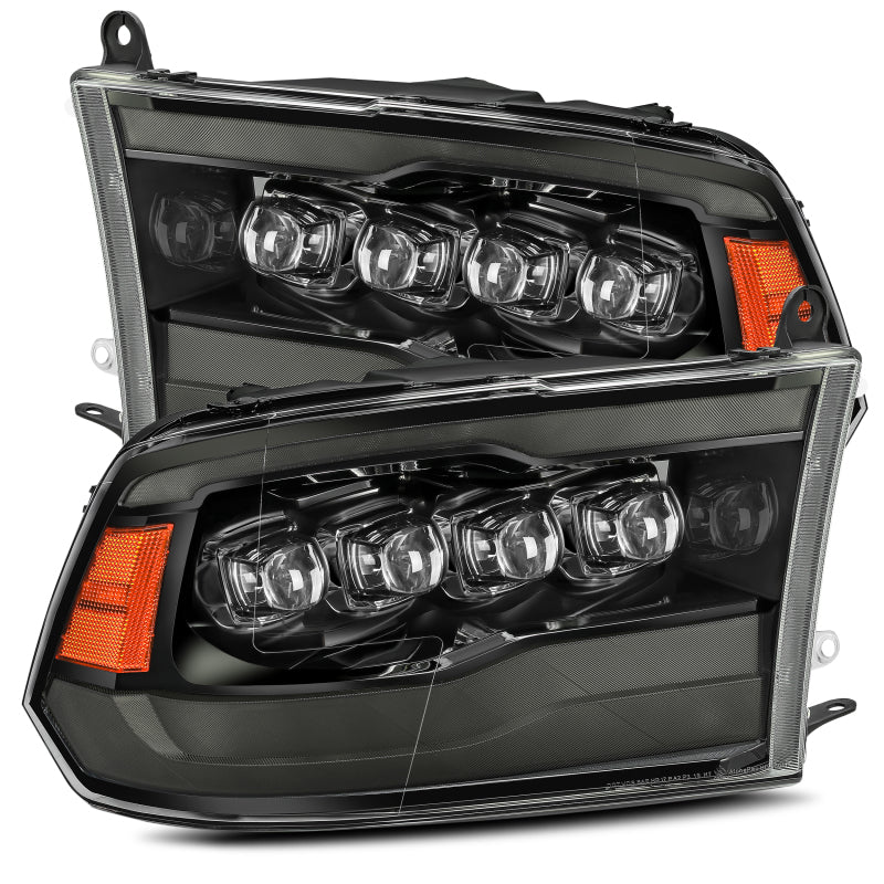 AlphaRex 880541 fits Dodge 09-18 Ram 1500HD NOVA LED Projector Headlights Plank