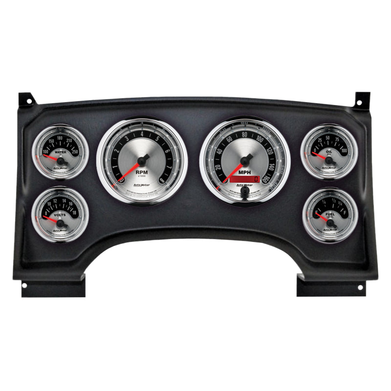 AutoMeter 2933-01 Autometer American Muscle Direct Fit Dash Kit 94-97 fits Chevy S10 Truck (2 x 3-3/8in. / 4 x 2-1/16in.)