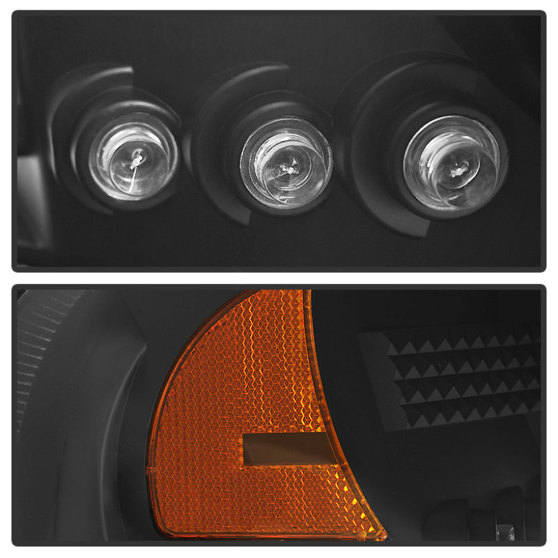 Spyder 5009357 fits GMC 99-06 Sierra 1500/2500/3500 Projector Headlights LED Ha