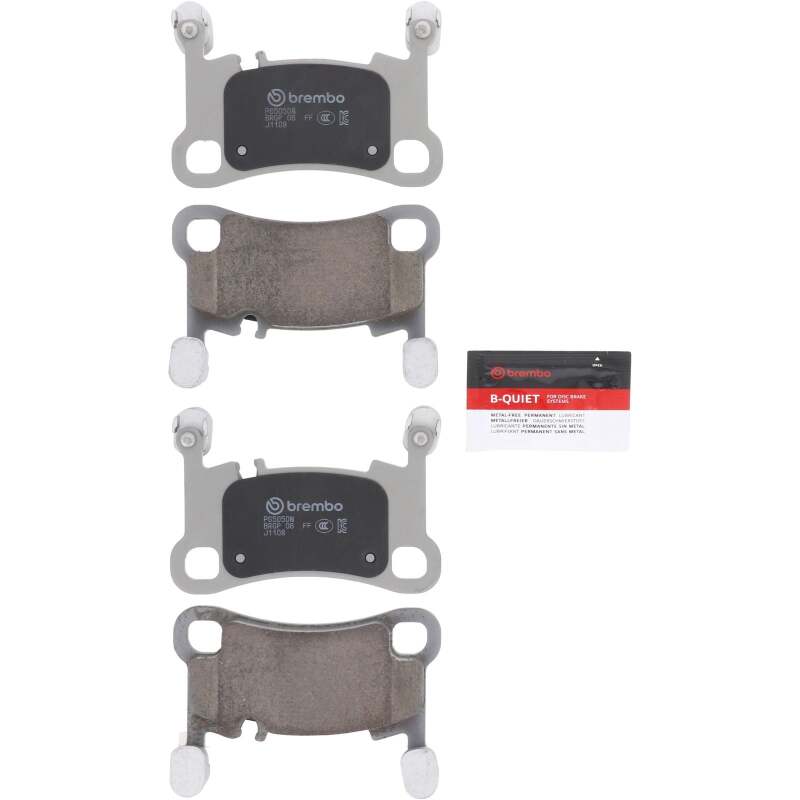 Brembo OE P65050N 19-23 fits Porsche Cayenne PRIME Ceramic Brake Pad - Rear