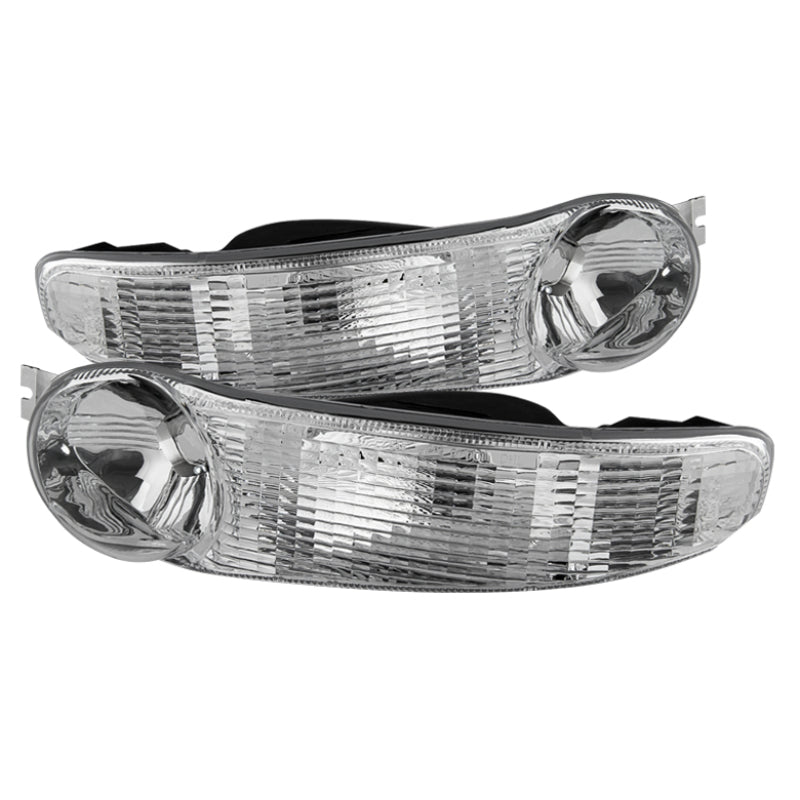 Xtune 9027086 fits GMC 00-06 Sierra Denali Bumper Lights Clear CBL-GD00-C