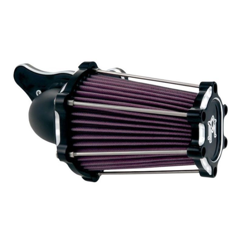 Performance 0206-2050-BM Machine Fast Air Intake Solution - Contrast Cut
