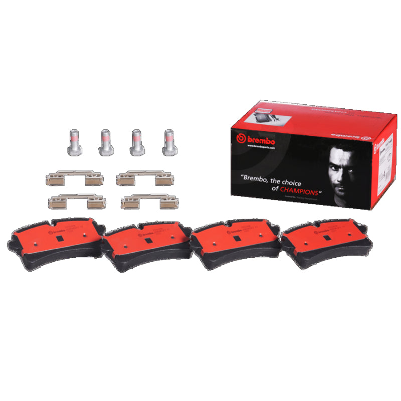 Brembo OE P65040N 15-20 fits Porsche Macan Rear NAO Brake Pad