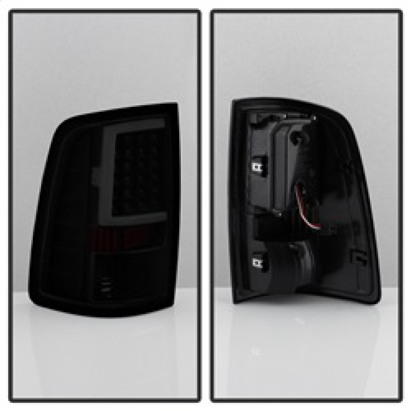 xTune 9038488 09-18 fits Dodge Ram 1500 LED Tail Lights - Black Smoke (ALT-ON-D