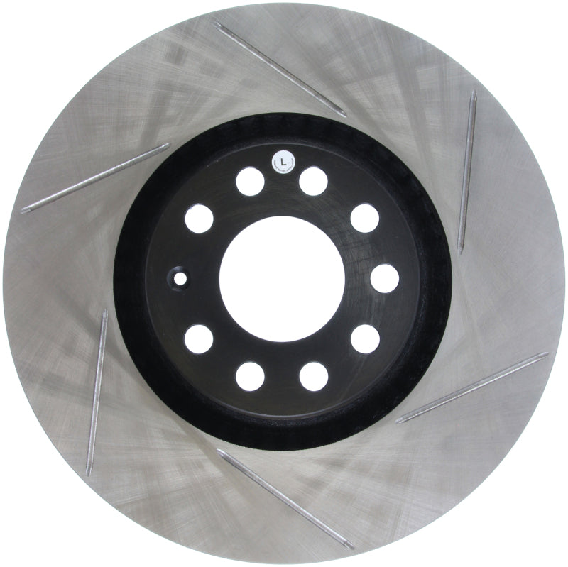 Stoptech 126.33096SL Power Slot 01-06 fits Audi Allroad / 05-09 A4 / 6/99-04 A6 / 99-02 S4 Left Front Slotted Rotor