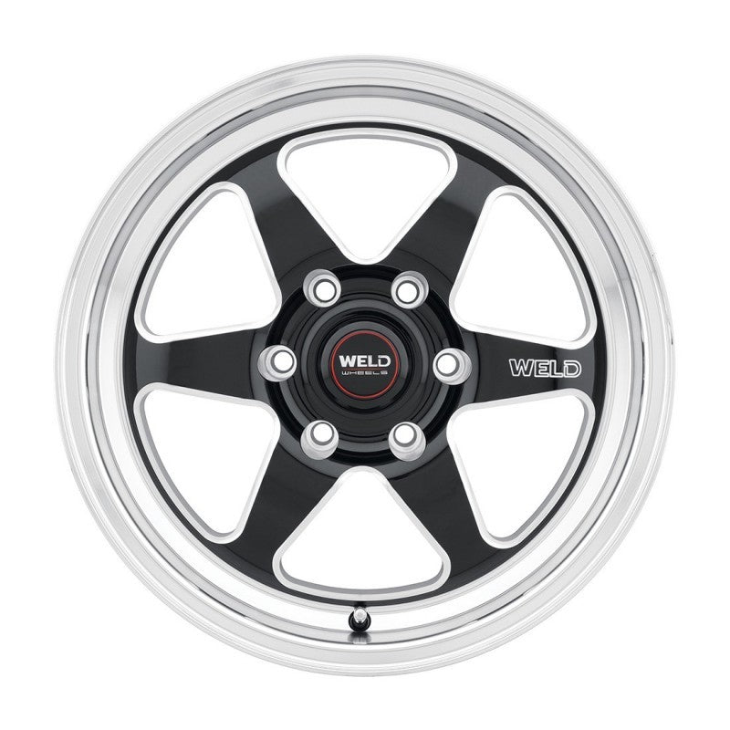 Weld S15677084P00 S156 17x7 Ventura 6 Drag 6x139.7 ET00 BS4.00 Gloss BLK MIL DI