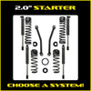 Rock Krawler JT20SS 19+ fits Jeep Gladiator JT (Gas) 2in Starter Suspension System