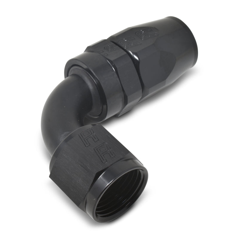 Russell 610195 Performance -12 AN Black 90 Degree Full Flow Hose End