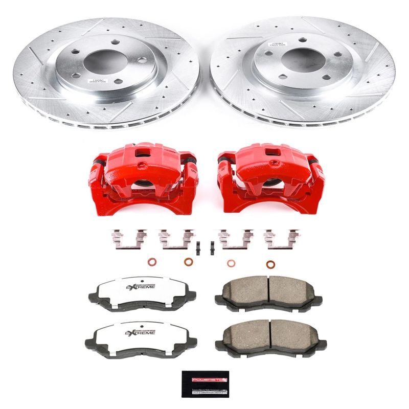 PowerStop fits Mitsubishi 08-16 Lancer Front Z26 Street Warrior Brake w/Calipers