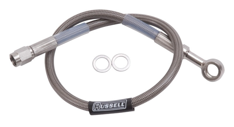 Russell 657010 Performance 9in 10MM Banjo Competition Brake Hose