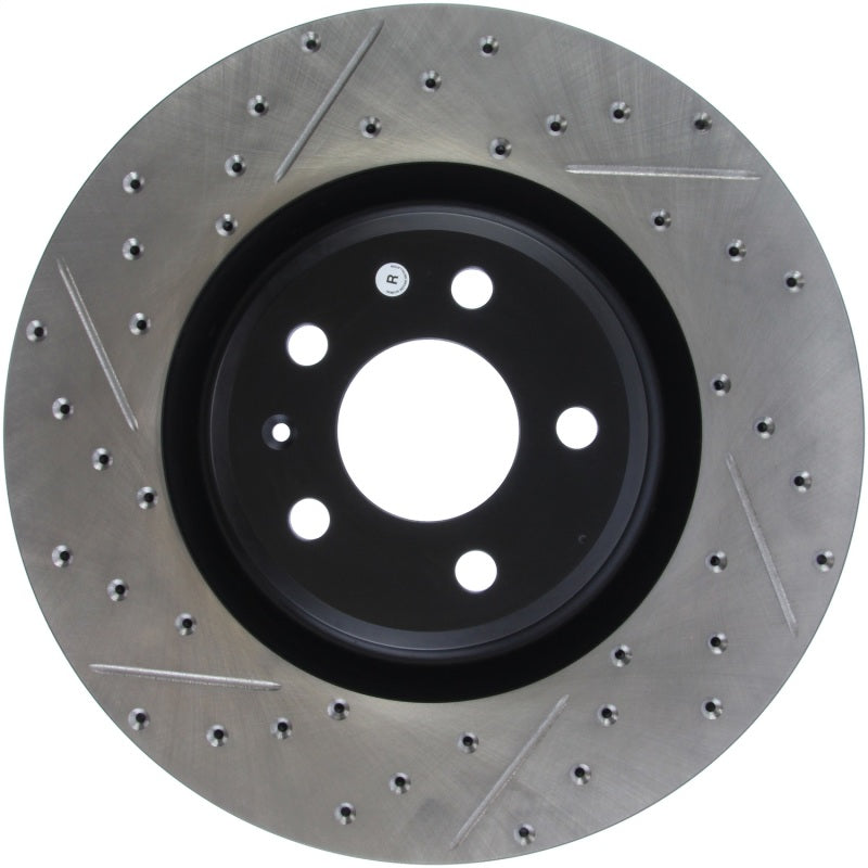 Stoptech 127.33138R Slotted & Drilled Sport Brake Rotor