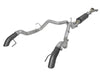 AFE 49-33095-B orce-Xp Cat-Back Exhaust w/Dual Hi-Tuck Tips Black 17-18 fits Fo