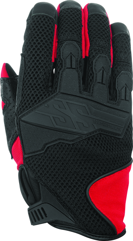 Speed and Strength 892347 Lightspeed Mesh Gloves Red - Large