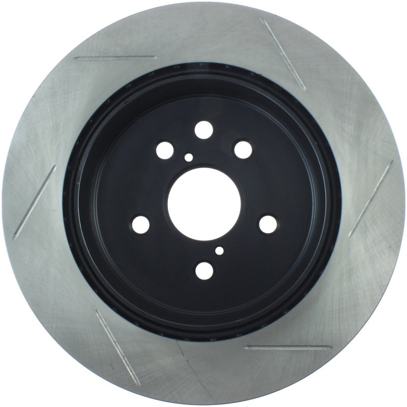 Stoptech 126.44141SR Power Slot 06-09 fits Lexus GS Series / 06-10 IS350 Rear Right Slotted Rotor