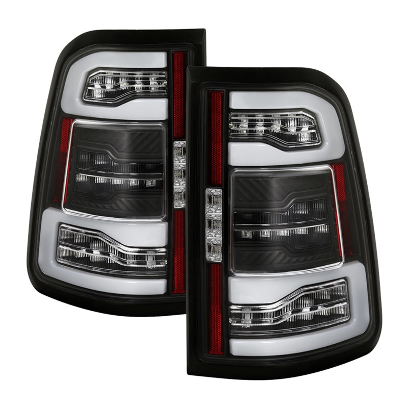 Spyder 5087294 fits Dodge 19-20 Ram LED Tail Light Black ALT-YD-DR19HAL-SEQ-BK