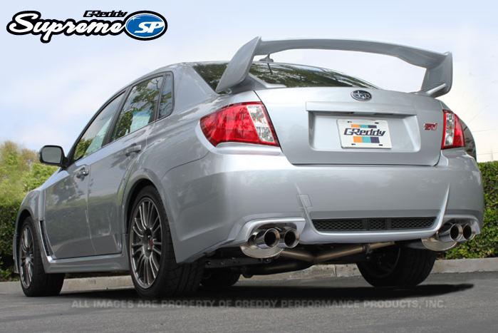 GReddy 10168201 11-14 fits Subaru STI Sedan Supreme SP Exhaust