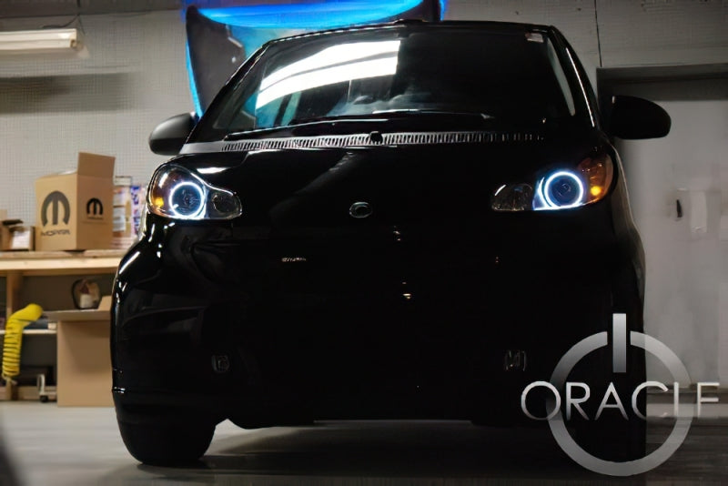 Oracle 08-13 Smart ForTwo LED Headlight Halo Kit - Red