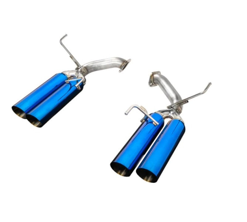 Remark RO-TBVB-SL 2022+ fits Subaru WRX BOSO Edition Axle Back Exhaust w/ Burnt Blue Stainless Tips