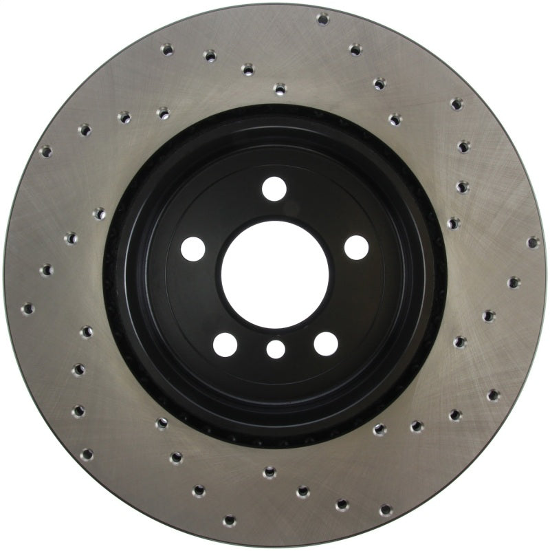 Stoptech 128.34133R 11-13 BMW 550i Rear Right Drilled Sport Brake Rotor