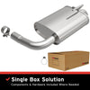 BRExhaust 19-25 Nissan Altima 2.5L Direct-Fit Replacement Rear Muffler Kit