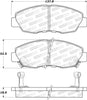 Stoptech 308.0465 Street Brake Pads