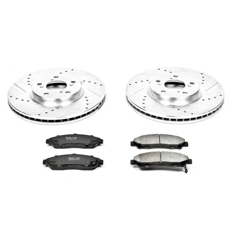 PowerStop K5370 fits Acura 07-13 MDX Front Z23 Evolution Sport Brake Kit