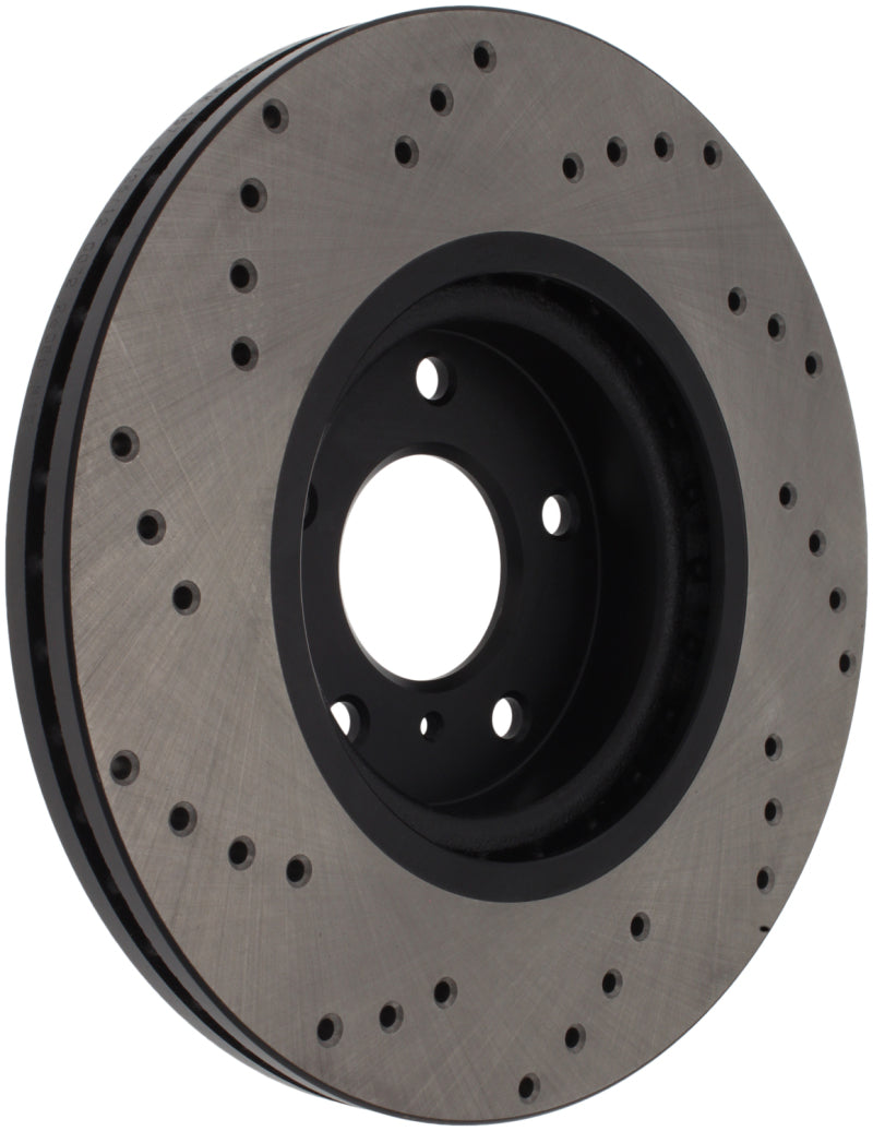 Stoptech 128.42080L fits Infiniti EX35/G35/G37/M35/M45 Drilled Left Front Rotor