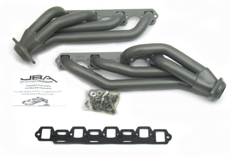 JBA 1650SJT fits Ford 65-73 Mustang 260-302 SBF 1-5/8in Primary Ti Ctd Mid Length Header
